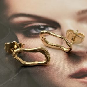 Aro Rena - Colección Gold Addict - 15 mm - 1 par