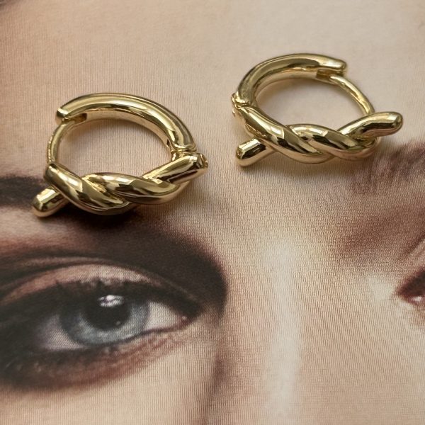 Aro Danae - Colección Gold Addict - 13 mm - 1 par