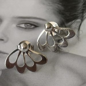 Aro Ester Silver - Colección Brasil - 14 mm - 1 par