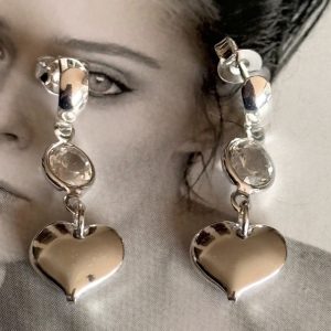 Aro Isabella silver - Colección Brasil - 28 mm - 1 par