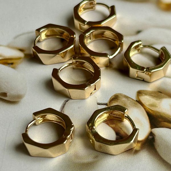 Aro Valentina Gold 1.5cm Colección Gold Addict