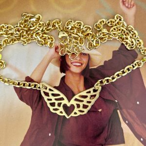 Collar Alas Gold 45 cm Colección Boutique