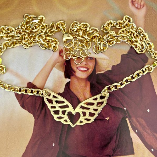 Collar Alas Gold 45 cm Colección Boutique