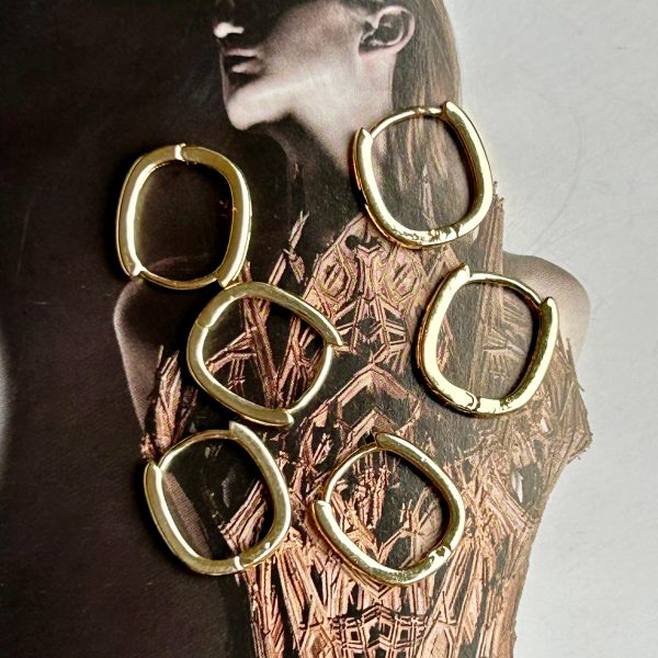 Aro Adelita Gold 1.5cm Colección Gold Addict