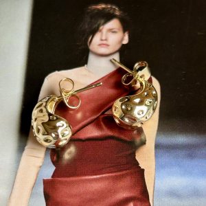 Aro Agustina Gold 1.5cm Colección Gold Addict