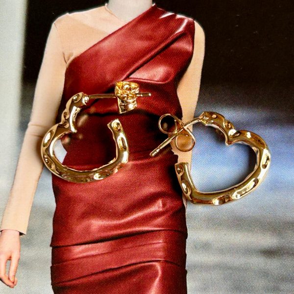 Aro Julia Gold 1.8cm Colección Gold Addict