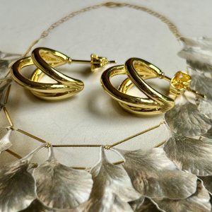 Aro Aurora Gold 1.5cm Colección Gold Addict