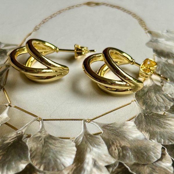 Aro Aurora Gold 1.5cm Colección Gold Addict