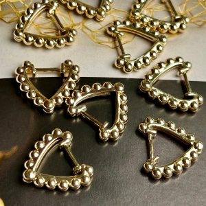 Aro Lila Gold 1.8cm Colección Gold Addict