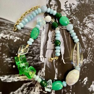 Collar Silvestre 45 cm + alargue Colección Texturas & Colores