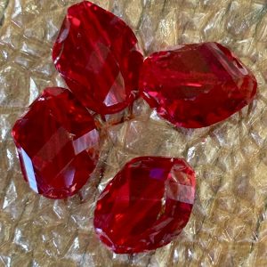 Cristal Rubí 1.3 cm Pack 4 unidades Colección Texturas & Colores