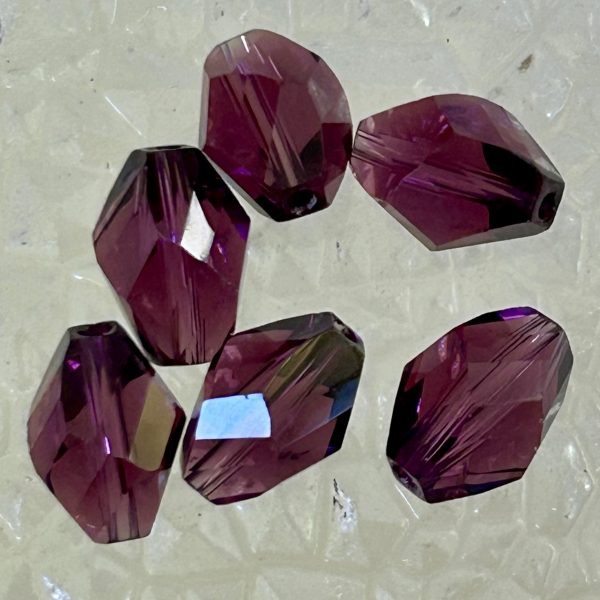 Cristal Violeta 0.8 cm Pack 6 unidades Colección Texturas & Colores