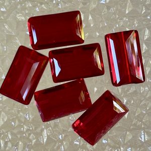Cristal Rosso Absoluto  1.5 cm Pack 6 unidades Colección Texturas & Colores