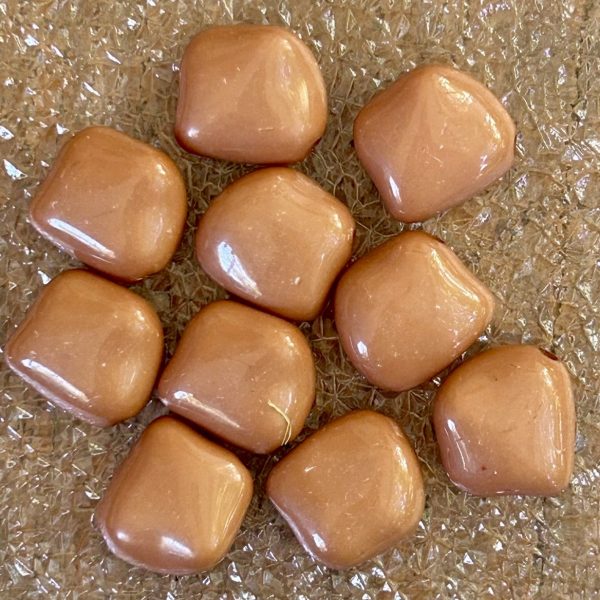 Acrílico Toffee 2.4 cm Pack 10 unidades Colección Texturas & Colores