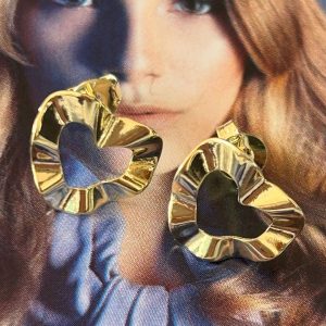 Aro Elisa Gold - Colección Brasil - 11 mm - 1 par