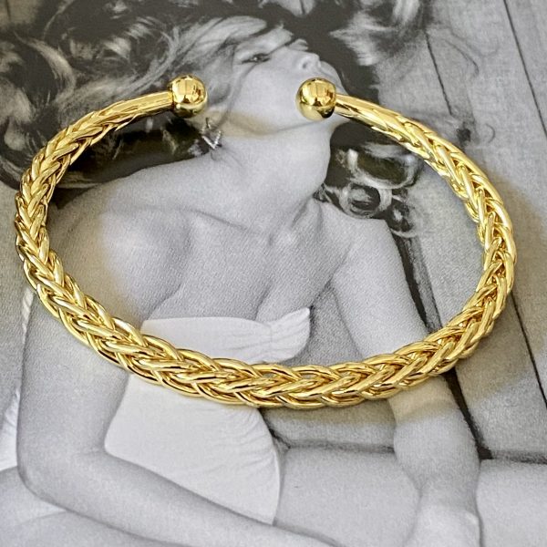 Pulsera Esclava Antonieta Gold Colección Gold Addict