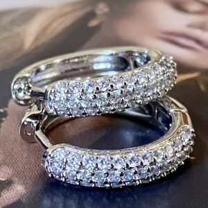 Aro Carolina Rodio 2 cm Colección Gold Addict