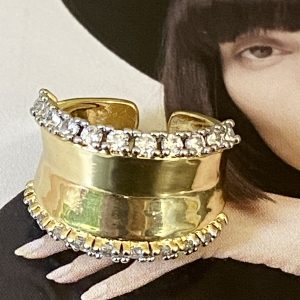 Anillo Ajustable Noa Gold Colección Gold Addict