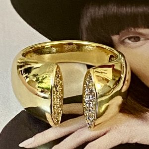 Anillo Ajustable Antonella Gold Colección Gold Addict