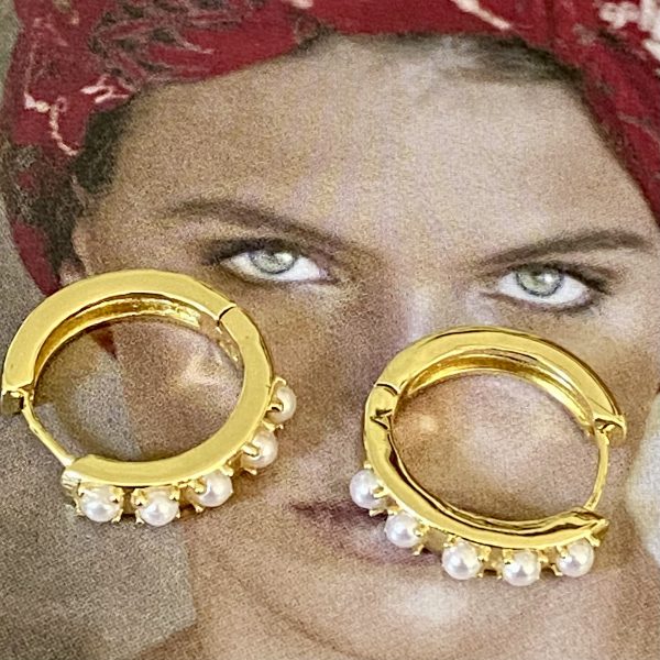 Aro Coquet Gold 2 cm Colección Gold Addict