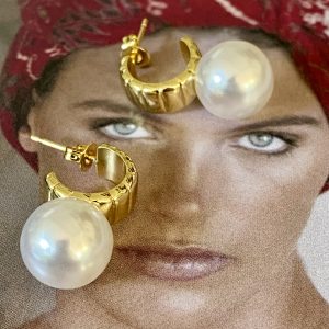 Aro Matilda Gold 2.3 cm Colección Gold Addict