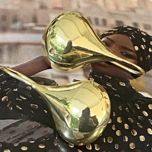 Aro Antonia Gold 4 cm Colección Gold Addict