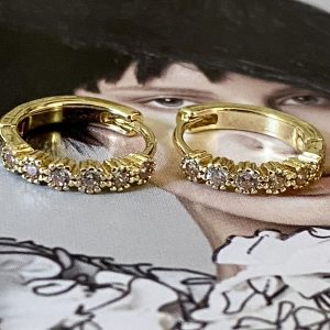 Aro Amelia Gold 1.3 cm Colección Gold Addict