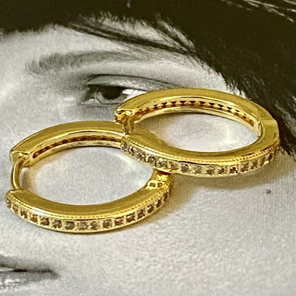 Aro Camila Gold 2 cm Colección Gold Addict