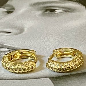 Aro Anna Gold 1.2 cm Colección Gold Addict