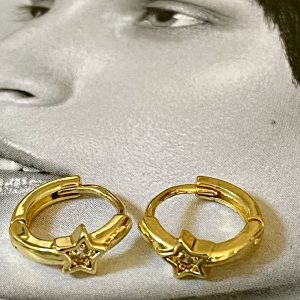 Aro María Gold 1.3 cm Colección Gold Addict