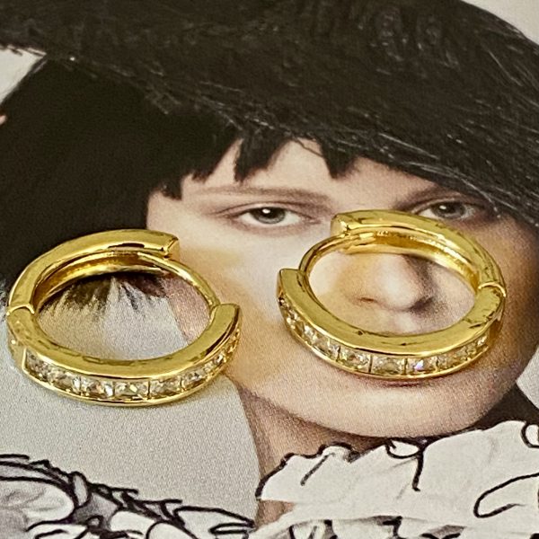 Aro Estela Gold 1.4 cm Colección Gold Addict