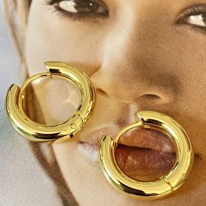 Aro Atemporal Gold 2 cm Colección Gold Addict