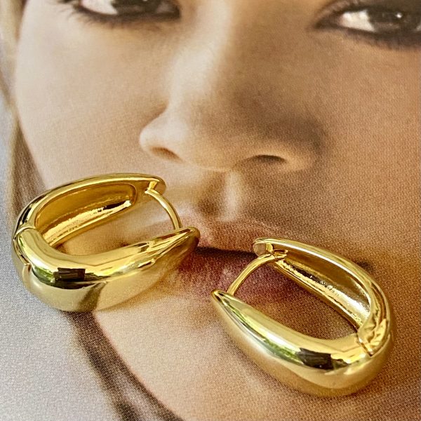 Aro Andrea Gold 1.8 cm Colección Gold Addict