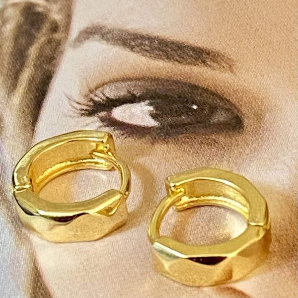 Aro Clarita Gold 0.9 cm Colección Gold Addict