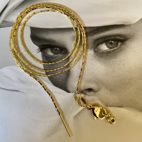 Cadena Pasador Gold 47 cm Ajustable Colección Gold Addict