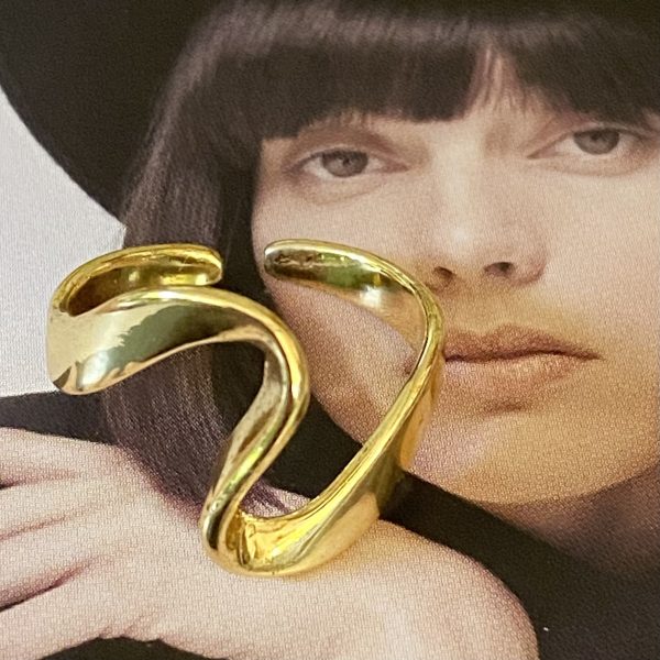 Anillo Ajustable Ursula Gold Colección Gold Addict