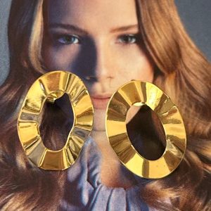 Aro Luciana Gold - Colección Brasil - 20 mm - 1 par