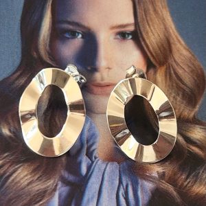 Aro Luciana Silver - Colección Brasil - 20 mm - 1 par