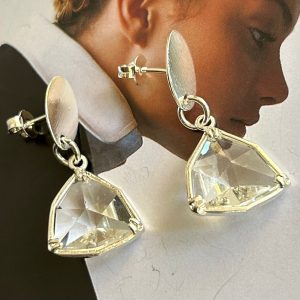 Aro Cristal Silver 5 cm Colección Boutique