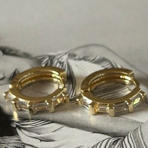 Aro Cecilia 1.2 cm Gold Colección Gold Addict