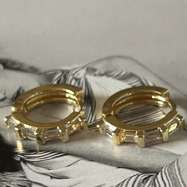 Aro Cecilia 1.2 cm Gold Colección Gold Addict