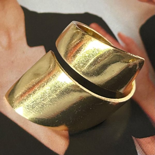 Anillo Ajustable Jo Gold Colección Gold Addict