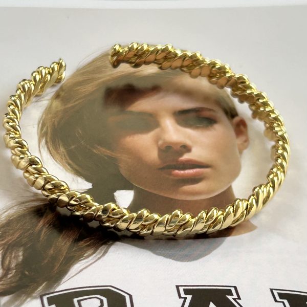 Pulsera Esclava Ana Francia Colección Gold Addict