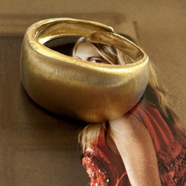 Anillo Milan Gold Ajustable Colección Gold Addict