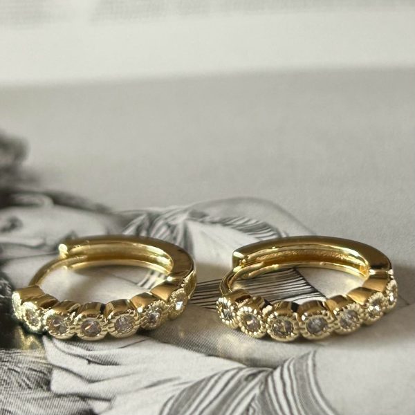 Aro Bella 1.7 cm Gold Colección Gold Addict