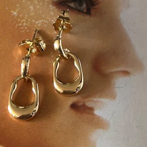 Aro Patricia Gold 1.7 cm Colección Gold Addict