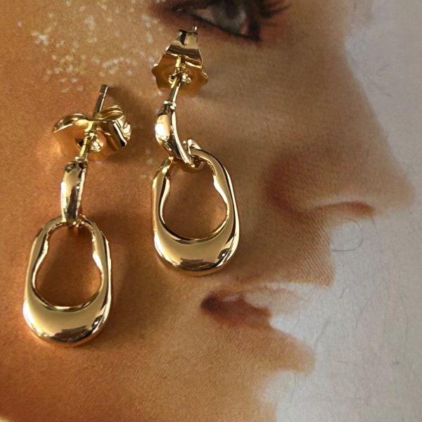 Aro Patricia Gold 1.7 cm Colección Gold Addict