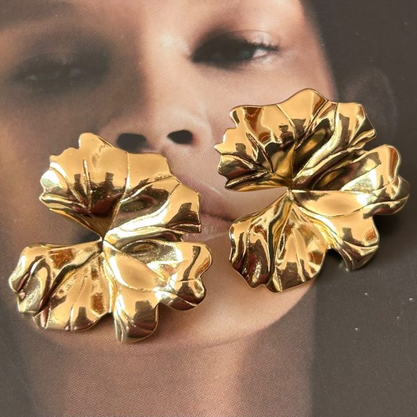Aro Lotus Gold 3 cm Colección Gold Addict