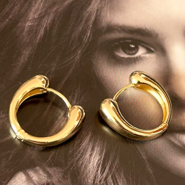 Aro Click Gota Gold 1.5 cm Colección Gold Addict