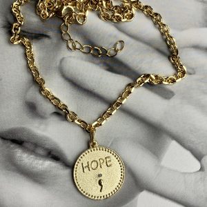 IMG_7030 Collar Hope Gold 45cm + Alargue Colección Boutique
